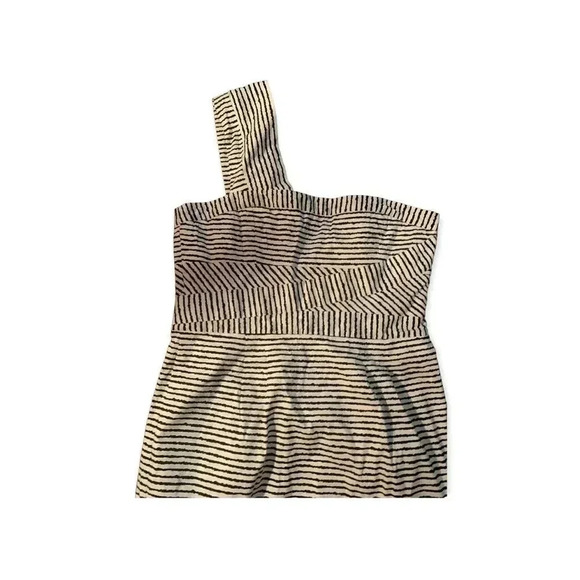 BCBGMaxAzria Estella one shoulder dress - Picture 3 of 5